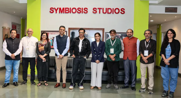 Celebrating cinematic storytelling with Madhur Bhandarkar at Symbiosis Studios